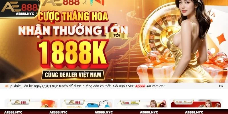 AE888 tự hào sở hữu nhiều thế mạnh tạo nên sự khác biệt so với đối thủ